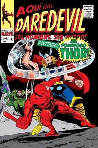 2AMA BIBLIOTECA MARVEL DAREDEVIL # 05 DE 1967 | 9999900135701 | GENE COLAN - STAN LEE | Universal Cómics