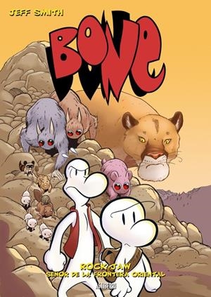 BONE CARTONÉ EN COLOR # 05 ROCK JAW  SEÑOR DE LA FRONTERA ORIENTAL NUEVA EDICIÓN | 9791387927608 | JEFF SMITH | Universal Cómics