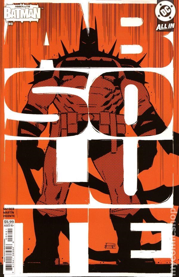 USA ABSOLUTE BATMAN # 08 COVER B | 76194138584600821 | MUNTSA VICENTE - SCOTT SNYDER - MARCOS MARTIN | Universal Cómics