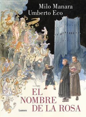 ESTUCHE EXCLUSIVO CON LÁMINA DE EL NOMBRE DE LA ROSA, LA NOVELA GRÁFICA OBRA COMPLETA (PORTADA PROVISIONAL) | 9788426438072 | MILO MANARA - UMBERTO ECO | Universal Cómics