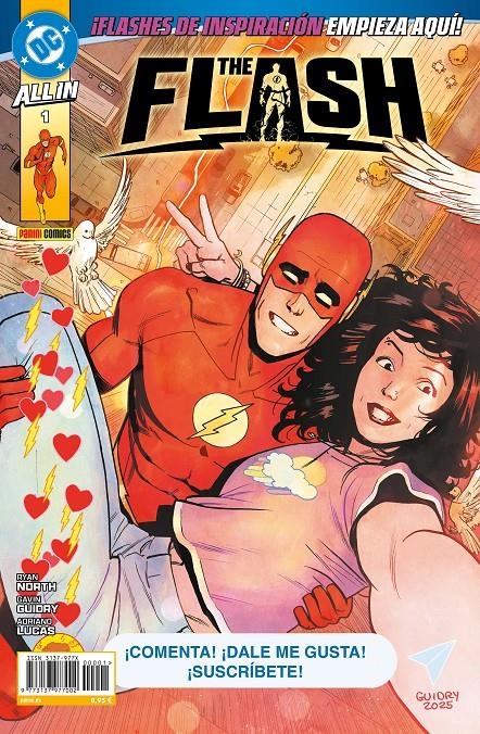 ALL IN THE FLASH # 01 | 977313797700200001 | GAVIN GUIDRY - RYAN NORTH | Universal Cómics