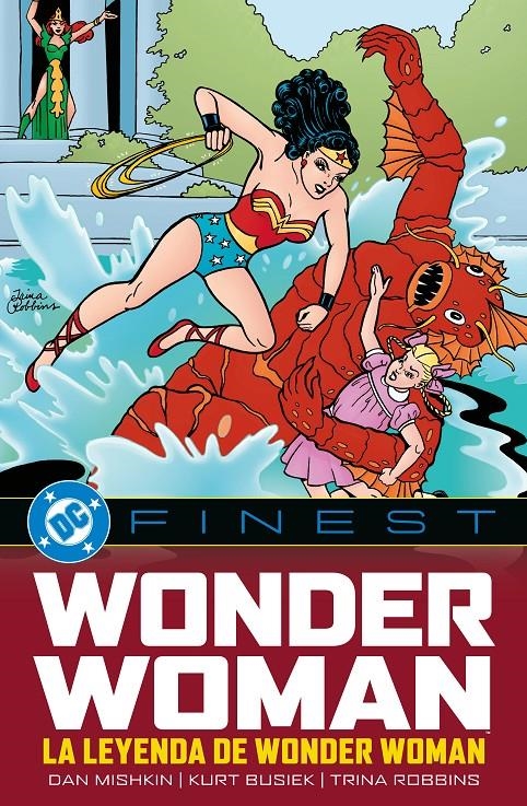 DC FINEST WONDER WOMAN, LA LEYENDA DE WONDER WOMAN | 9791370581343 | DAN MISHKIN - KURT BUSIEK - TRINA ROBBINS | Universal Cómics