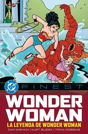 DC FINEST WONDER WOMAN, LA LEYENDA DE WONDER WOMAN | 9791370581343 | DAN MISHKIN - KURT BUSIEK - TRINA ROBBINS | Universal Cómics
