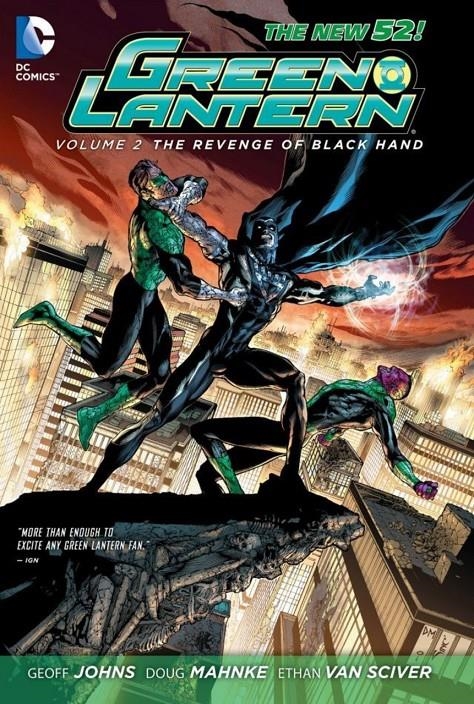 BIBLIOTECA GREEN LANTERN DE GEOFF JOHNS # 17 LA VENGANZA DE MANO NEGRA (PORTADA PROVISIONAL) | 9791370581169 | GEOFF JOHNS - DOUG MAHNKE -  ETHAN VAN SCIVER | Universal Cómics
