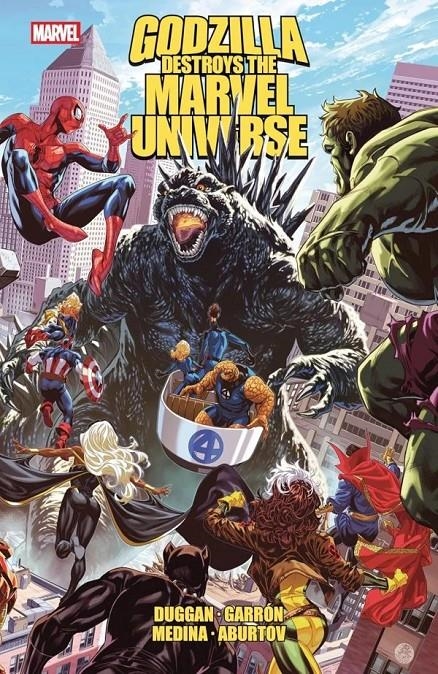 GODZILLA DESTRUYE EL UNIVERSO MARVEL (PORTADA PROVISIONAL) | 9791370580780 | GERRY DUGGAN - JUANN CABAL - PACO MEDINA - JAVIER GARRÓN | Universal Cómics