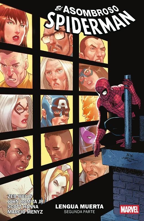 MARVEL PREMIERE EL ASOMBROSO SPIDERMAN DE ZEB WELLS # 06 LENGUA MUERTA SEGUNDA PARTE | 9791370581572 | ZEB WELLS - JOE KELLY - JOHN ROMITA JR. - TERRY DODSON | Universal Cómics