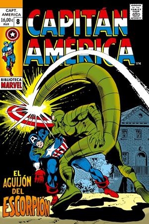 BIBLIOTECA MARVEL CAPITÁN AMÉRICA # 08 | 9791370581190 | ROY THOMAS - STAN LEE - GENE COLAN - TOM SUTTON | Universal Cómics