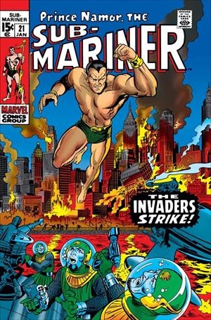 BIBLIOTECA MARVEL NAMOR, EL HOMBRE SUBMARINO # 08 (PORTADA PROVISIONAL) | 9791370581206 | ROY  THOMAS - MARIE SEVERIN - SAL BUSCEMA | Universal Cómics