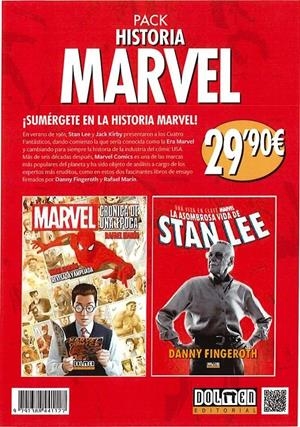 PACK HISTORIA MARVEL | 9791388441127 | RAFAEL MARÍN | Universal Cómics