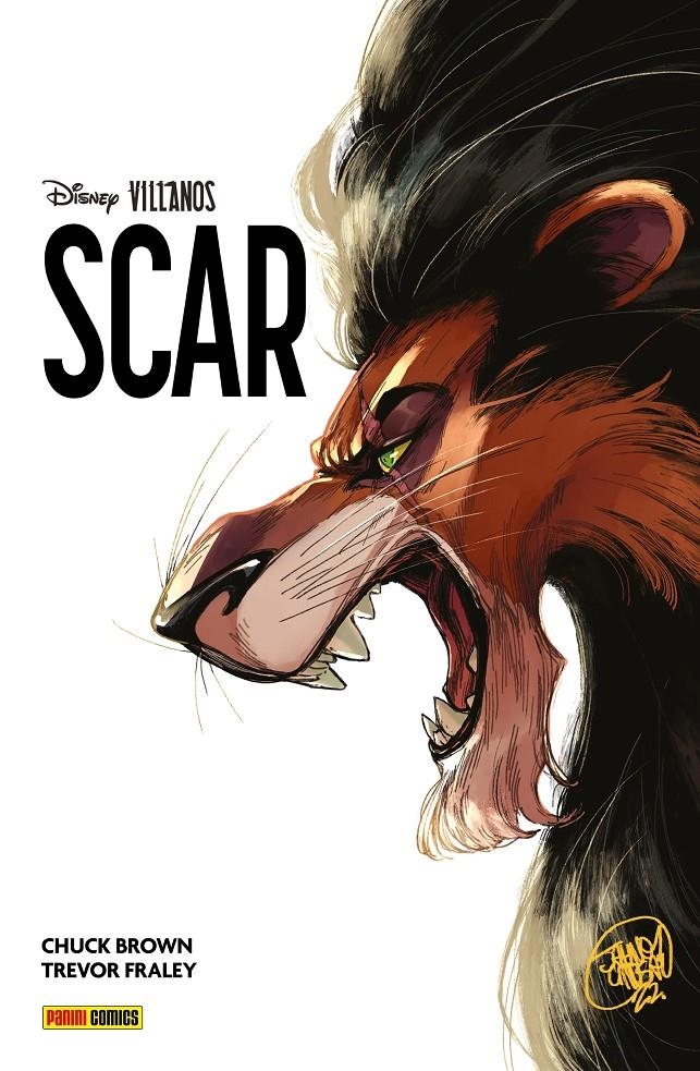 DISNEY VILLANOS, SCAR | 9791370581893 | TREVOR FRALEY - CHUCK BROWN | Universal Cómics