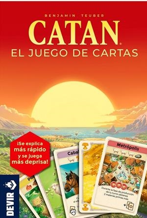 CATAN JUEGO DE CARTAS | 8436625612571 | KLAUS TEUBER | Universal Cómics