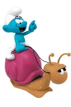 PITUFO EN CARACOL HUCHA 19 CM LOS PITUFOS | 3521320803296 | Universal Cómics
