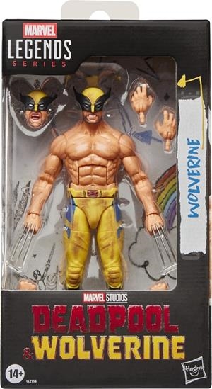 WOLVERINE (SHIRTLESS) FIGURA 15 CM DEADPOOL & WOLVERINE MARVEL LEGENDS SERIES | 5010996411433