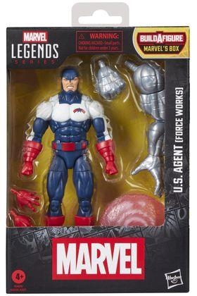 U.S. AGENT (FORCE WORKS) FIGURA 15 CM CAPTAIN AMERICA MARVEL LEGENDS SERIES | 5010996382511