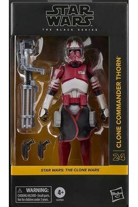 CLONE COMMANDER THORN FIGURA 15 CM STAR WARS: THE CLONE WARS THE BLACK SERIES | 5010996407696 | Universal Cómics