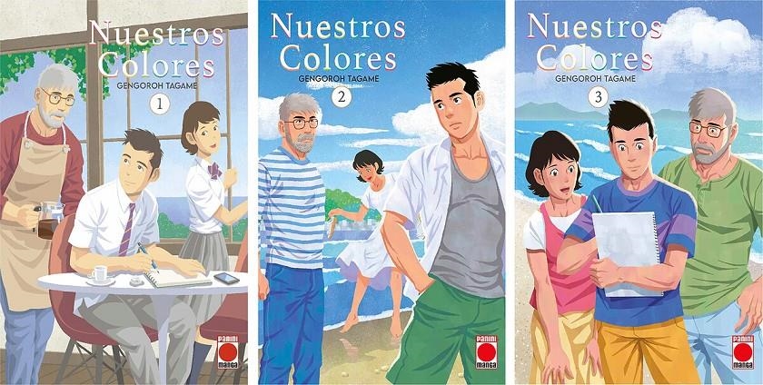 PACK OFERTA NUESTROS COLORES # 01 A 03 | 8424248928452 | GENGOROH TAGAME | Universal Cómics