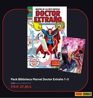 PACK BIBLIOTECA MARVEL DOCTOR EXTRAÑO # 01 A 03 | 8424248928728 | STAN LEE - STEVE DITKO | Universal Cómics