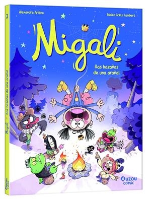 MIGALI 2. ¡LAS HAZAÑAS DE UNA ARAÑA! | 9791039534536 | ARLÈNE, ALEXANDRE | Universal Cómics