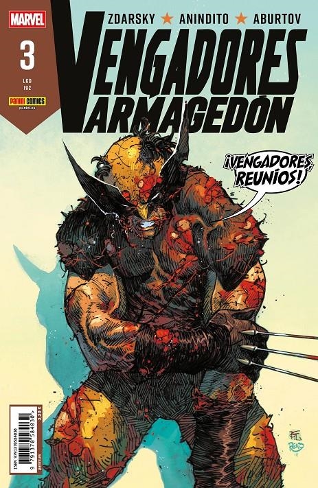 VENGADORES ARMAGEDÓN # 03 | 9791370584030 | CHIP ZDARSKY - DELIO DIAZ - FRANK ALPIZAR | Universal Cómics