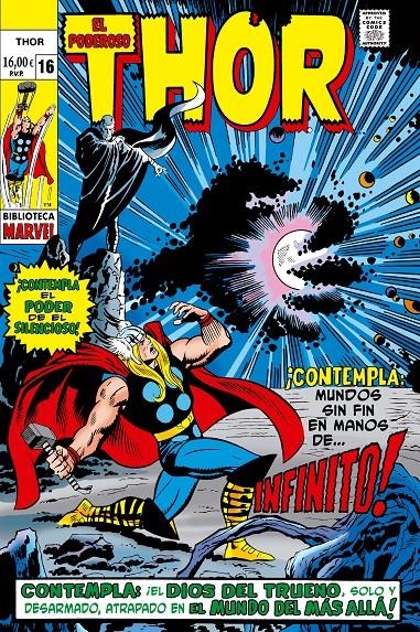 BIBLIOTECA MARVEL EL PODEROSO THOR # 16 (PORTADA Y DATOS PROVISIONAL) | 9791370582159 | STAN LEE - JACK KIRBY - JOHN BUSCEMA | Universal Cómics