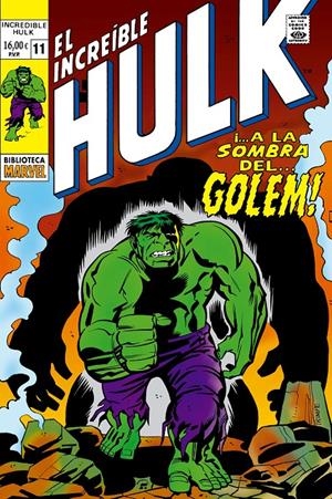 BIBLIOTECA MARVEL EL INCREÍBLE HULK # 11 (PORTADA Y DATOS  PROVISIONALES) | 9791370582142 | SAL BUSCEMA - HERB TRIMPE - ROY THOMAS | Universal Cómics