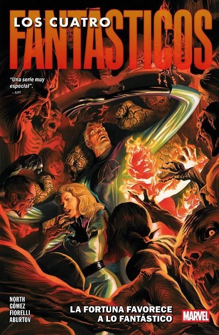 MARVEL PREMIERE LOS 4 FANTÁSTICOS DE RYAN NORTH # 04 LA FORTUNA FAVORECE A LO FANTÁSTICO | 9791370582197 | RYAN NORTH - IVAN FIORELLI - CARLOS GÓMEZ | Universal Cómics