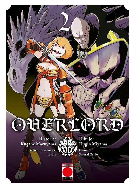 OVERLORD # 02 (PORTADA Y CODIGO PROVISIONAL) | 9999900136173 | HUGIN MIYAMA - KUGANE MARUYAMA - SATOSHI OSHIO - SO BIN | Universal Cómics
