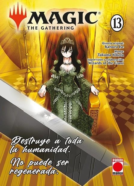 MAGIC THE GATHERING MANGA # 13 (PORTADA Y CODIGO PROVISIONAL) | 9999900136180 | KATSURA ISE - TAKUMA YOKOTA | Universal Cómics