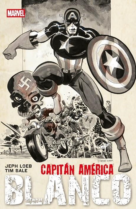 MARVEL ESSENTIALS CAPITAN AMÉRICA BLANCO | 9999900136203 | JEPH LOEB - TIM SALE | Universal Cómics
