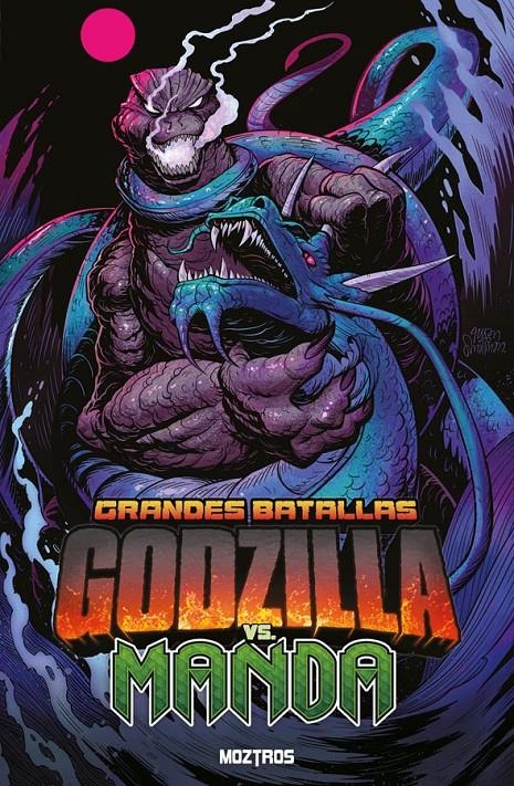 GRANDES BATALLAS GODZILLA VS. MANDA | 9791387953881 | CASEY MALONEY- DAVE BAKER-JAKE LAWRENCE -JOSH TRUJILLO -JOSHUA CORNILLON - TOM WALTZ | Universal Cómics