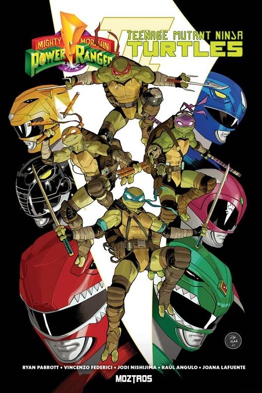MIGHTY MORPHIN POWER RANGERS VS. LAS TORTUGAS NINJA III | 9791388484032 | JODI NISHIJIMA - RYAN PARROT - VINCENZO FEDERICI