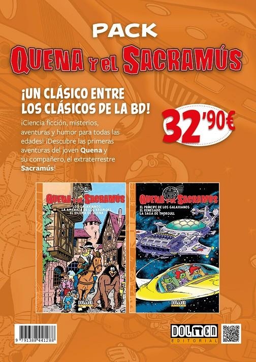 PACK OFERTA QUENA Y EL SACRAMUS # 03 Y  04 | 9791388441288 | ROLAND GOOSENS | Universal Cómics