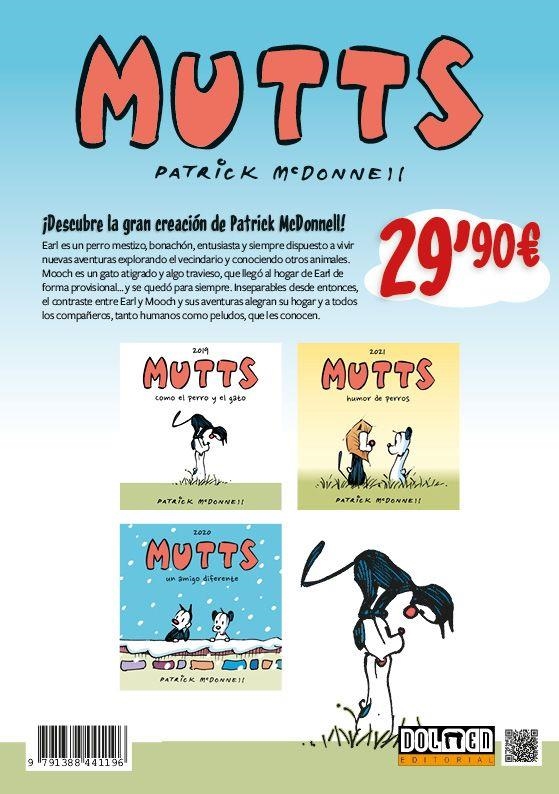 PACK OFERTA MUTTS | 9791388441196 | PATRICK McDONNELL | Universal Cómics
