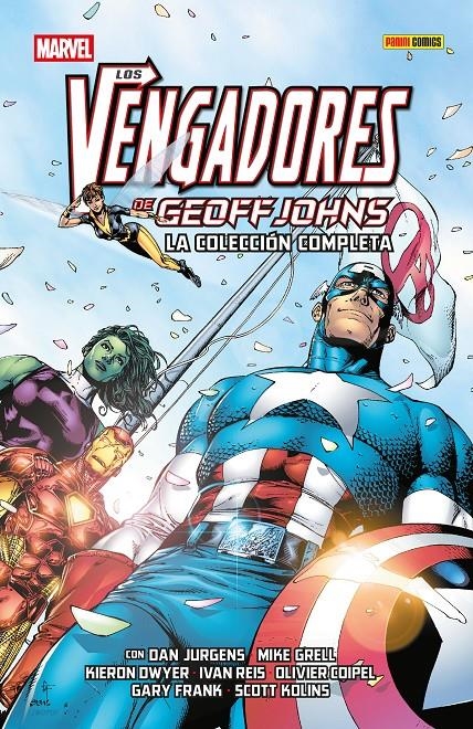 2AMA LOS VENGADORES DE GEOFF JOHNS, LA COLECCIÓN COMPLETA | 9999900136531 | GEOFF JOHNS - GARY FRANK - KIERON DWYER - ALAN DAVIS - IVAN REIS -  OLIVIER COIPEL - JAE LEE | Universal Cómics