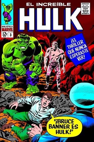 2AMA BIBLIOTECA MARVEL EL INCREÍBLE HULK # 03 DE 1965 A 1966 | 9999900136623 | STAN LEE - JACK KIRBY | Universal Cómics