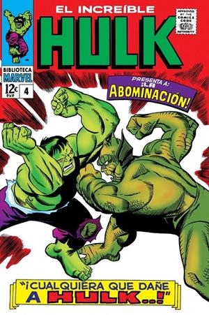 2AMA BIBLIOTECA MARVEL EL INCREÍBLE HULK # 04 DE 1966 A 1967 | 9999900136630 | STAN LEE - JACK KIRBY | Universal Cómics