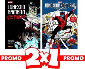 PACK OFERTA 2 X 1 LOBEZNO / GAMBITO VÍCTIMAS Y RONDADOR NOCTURNO | 8424248928544 | JEPH LOEB - TIM SALE | Universal Cómics