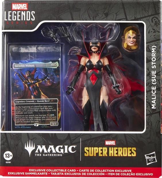 MALICE (SUE STORM) FIGURA 15 CM MARVEL LEGENDS SERIES MAGIC THE GATHERING | 5010996411396 | Universal Cómics