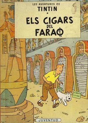 LES AVENTURES DE TINTÍN EDICIÓ EN CATALÀ ELS CIGARS DEL FARAO LLOM DE TELA (2ª EDICIO 1965) | 9999900136852 | HERGÉ