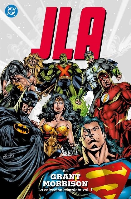 JLA DE GRANT MORRISON # 01 | 9791370420406 | CHRISTOPHER PRIEST - GRANT MORRISON - FRANK QUITELY - HOWARD PORTER - MARK PAJARILLO - VAL SEMEIKS | Universal Cómics