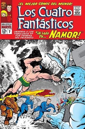 2AMA BIBLIOTECA MARVEL LOS 4 FANTÁSTICOS # 07 DE 1965 | 9999900136913 | STAN LEE - JACK KIRBY - OTROS | Universal Cómics