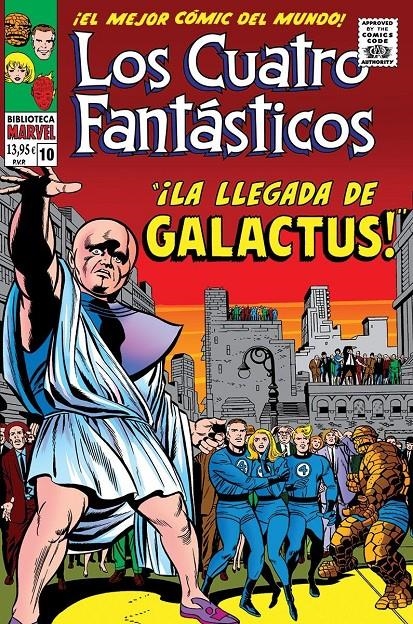 2AMA BIBLIOTECA MARVEL LOS 4 FANTÁSTICOS # 10 DE 1966 | 9999900136920 | STAN LEE - JACK KIRBY | Universal Cómics