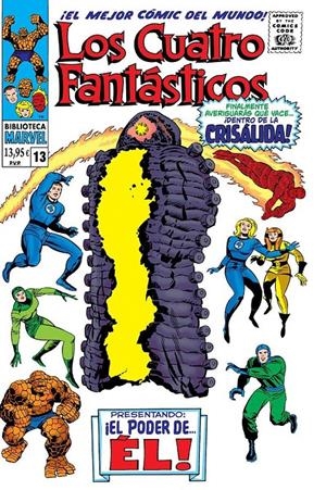 2AMA BIBLIOTECA MARVEL LOS 4 FANTÁSTICOS # 13 DE 1967 | 9999900136944 | STAN LEE - JACK KIRBY | Universal Cómics