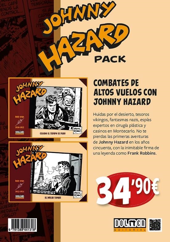 PACK JOHNNY HAZARD TIRAS DIARIAS VOLUMEN 2 | 9791388441318 | FRANK ROBBINS | Universal Cómics