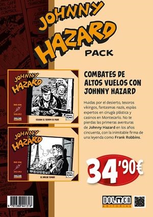 PACK JOHNNY HAZARD TIRAS DIARIAS VOLUMEN 2 | 9791388441318 | FRANK ROBBINS | Universal Cómics