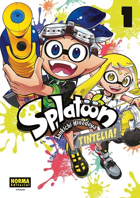 SPLATOON TINTELIA # 01 | 9788467980967 | SANKICHI HINODEYA | Universal Cómics