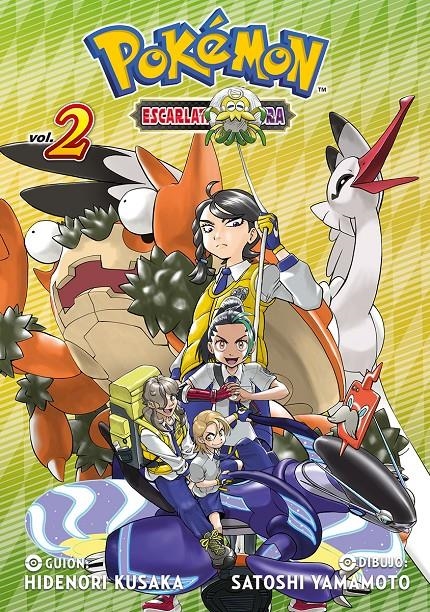 POKÉMON ESCARLATA Y PÚRPURA # 02 | 9788467983944 | HIDENORI KUSAKA - SATOSHI YAMAMOTO | Universal Cómics
