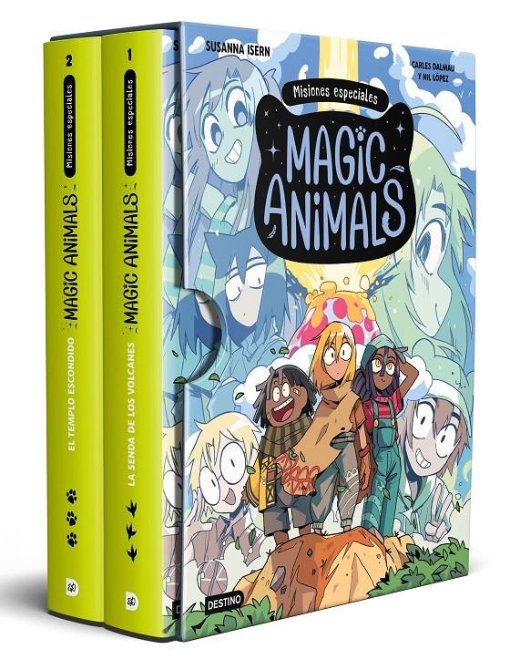 ESTUCHE MAGIC ANIMALS. MISIONES ESPECIALES 1 Y 2 | 9788408327332 | SUSANNA  ISERN - CARLES DALMAU - NIL LÓPEZ | Universal Cómics