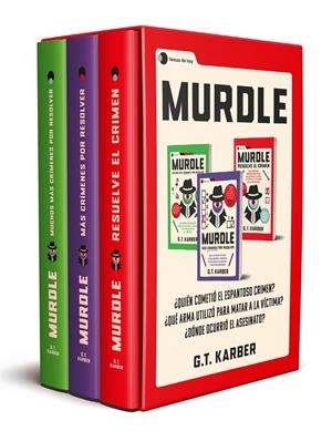 ESTUCHE MURDLE: VOL. 1 + VOL. 2 + VOL. 3 | 9791388279348 | G. T. KARBER | Universal Cómics