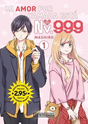MI AMOR POR YAMADA ESTÁ AL NV. 999 # 01 EDICIÓN LIMITADA UNIVERSO MANGA | 9791387962951 | MASHIRO